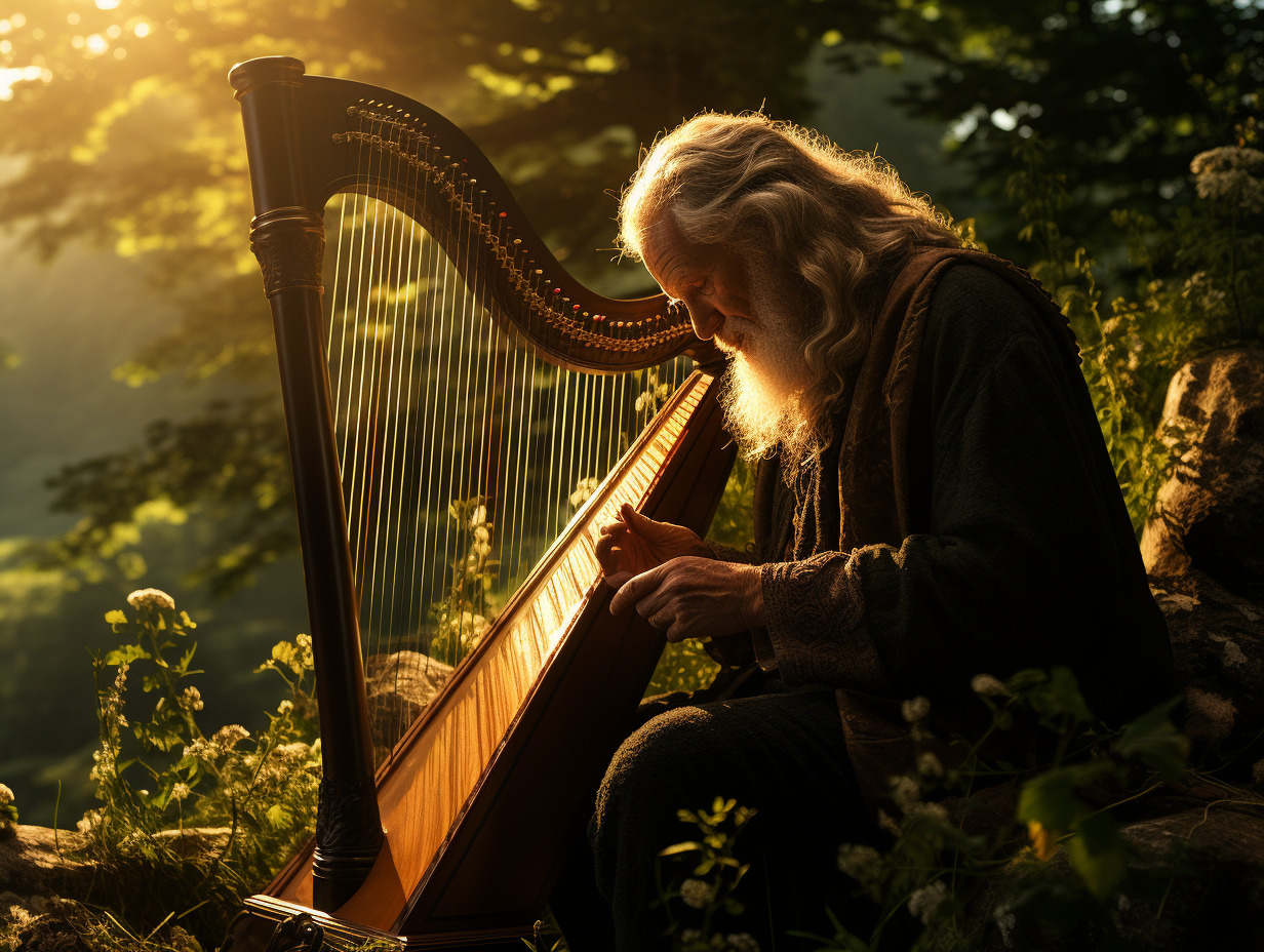 harpe celtique