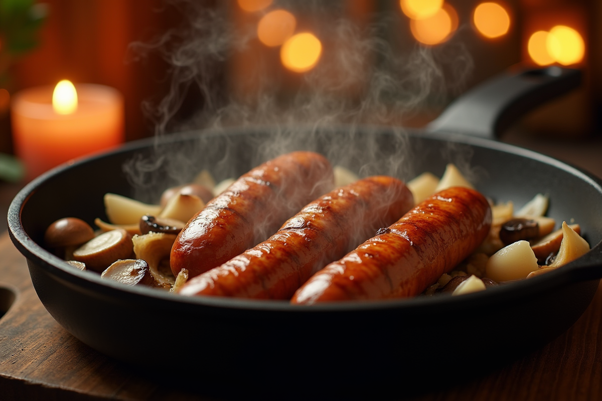 boudin champignons